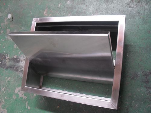 Stainless steel plate smoke vent