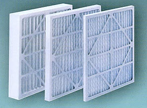 Paper frame primary filter
