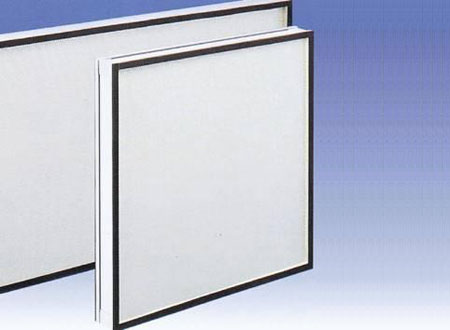 High efficiency filter without partition
