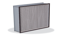 HEPA filter with partition