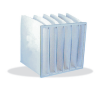 Synthetic fiber bag filter